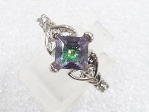 色石　指輪(17号)